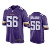 Minnesota Vikings Garrett Bradbury 2019 Nfl Draft Purple Game Jersey - Robokeg