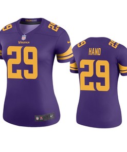 Minnesota Vikings Harrison Hand Purple Color Rush Legend Jersey - Womens - Robokeg