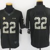 Minnesota Vikings Harrison Smith #22 Nfl 2020 Black And Camo Jersey - Robokeg