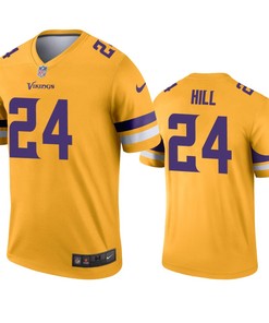 Minnesota Vikings Holton Hill Gold Inverted Legend Jersey - Robokeg