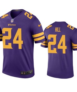 Minnesota Vikings Holton Hill Purple Color Rush Legend Jersey - Robokeg