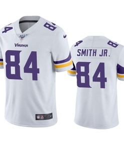 Minnesota Vikings Irv Smith Jr. White 100th Season Vapor Limited Jersey - Robokeg