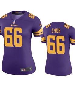 Minnesota Vikings James Lynch Purple Color Rush Legend Jersey - Robokeg