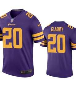 Minnesota Vikings Jeff Gladney Purple Color Rush Legend Jersey - Mens - Robokeg