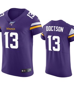 Minnesota Vikings Josh Doctson Purple 100th Season Vapor Elite Jersey - Robokeg