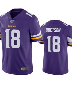 Minnesota Vikings Josh Doctson Purple 100th Season Vapor Limited Jersey - Robokeg