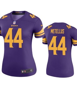 Minnesota Vikings Josh Metellus Purple Color Rush Legend Jersey - Womens - Robokeg