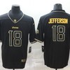 Minnesota Vikings Justin Jefferson #18 Nfl 2020 Black Jersey - Robokeg