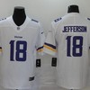 Minnesota Vikings Justin Jefferson #18 Nfl 2020 White Jersey - Robokeg