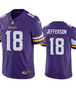 Minnesota Vikings Justin Jefferson Purple 2020 Nfl Draft Vapor Limited Jersey - Robokeg