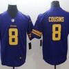 Minnesota Vikings Kirk Cousins #8 Nfl 2020 Cobalt Blue Jersey Jersey - Robokeg