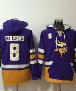 Minnesota Vikings Kirk Cousins #8 Nfl 2020 Indigo Jersey - Robokeg