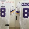 Minnesota Vikings Kirk Cousins #8 Nfl 2020 White Jersey Jersey - Robokeg