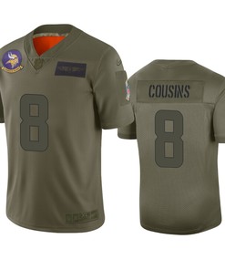 Minnesota Vikings Kirk Cousins Camo 2019 Salute To Service Limited Jersey - Robokeg