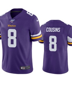 Minnesota Vikings Kirk Cousins Purple 100th Season Vapor Limited Jersey - Robokeg