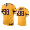 Minnesota Vikings Linval Joseph Gold Inverted Legend Jersey - Robokeg