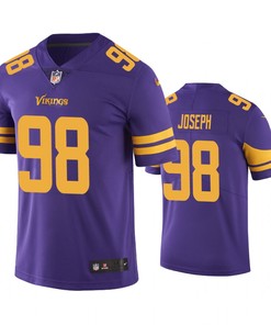 Minnesota Vikings Linval Joseph Purple Nike Color Rush Limited Jersey - Robokeg