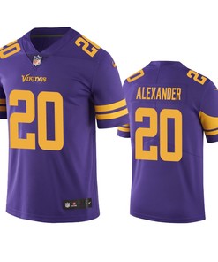 Minnesota Vikings Mackensie Alexander Purple Nike Color Rush Limited Jersey - Robokeg
