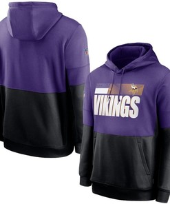 Minnesota Vikings Nfl 2020 Purple Hoodie Jersey - Robokeg