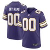 Minnesota Vikings Nike Classic Custom Game Jersey - Purple - Robokeg