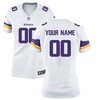 Minnesota Vikings Nike Womens Custom Game Jersey - White - Robokeg