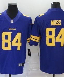 Minnesota Vikings Randy Moss #84 Nfl 2020 Cobalt Blue Jersey Jersey - Robokeg