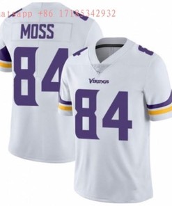 Minnesota Vikings Randy Moss #84 Nfl 2020 White Jersey Jersey - Robokeg