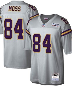 Minnesota Vikings Randy Moss Platinum Nfl 100 Retired Player Legacy Jersey - Robokeg