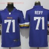 Minnesota Vikings Riley Reiff #33 Nfl 2020 Cobalt Blue Jersey Jersey - Robokeg