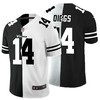 Minnesota Vikings Stefon Diggs #14 Nfl 2020 Black And White Jersey - Robokeg