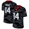 Minnesota Vikings Stefon Diggs #14 Nfl 2020 Camo Black Jersey - Robokeg
