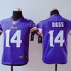 Minnesota Vikings Stefon Diggs #14 Nfl 2020 Purple Blue Jersey - Robokeg