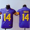 Minnesota Vikings Stefon Diggs #14 Nfl 2020 Purple Jersey - Robokeg
