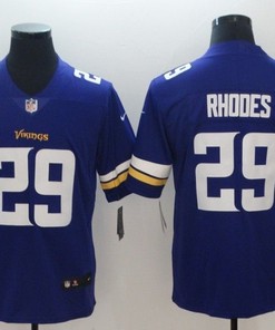 Minnesota Vikings Xavier Rhodes #29 Nfl 2020 Cobalt Blue Jersey Jersey - Robokeg