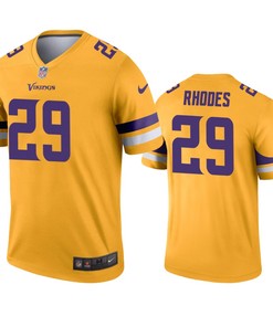 Minnesota Vikings Xavier Rhodes Gold Inverted Legend Jersey - Robokeg
