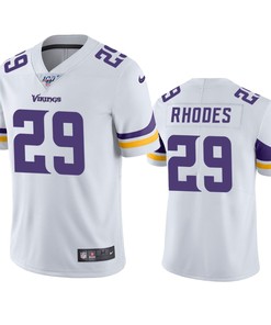 Minnesota Vikings Xavier Rhodes White 100th Season Vapor Limited Jersey - Robokeg