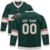 Minnesota Wild Fanatics Branded Home Replica Custom Jersey - Green Custom Jerseys Nhl - Robokeg