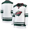 Minnesota Wild Fanatics Branded Womens Away Breakaway Jersey White Nhl - Robokeg
