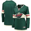 Minnesota Wild Fanatics Branded Womens Breakaway Home Jersey - Green Nhl - Robokeg