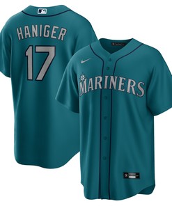 Mitch Haniger Seattle Mariners Alternate Replica Player Name Jersey - Aqua Mlb - Robokeg