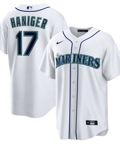 Mitch Haniger Seattle Mariners Home Replica Player Name Jersey White Mlb - Robokeg