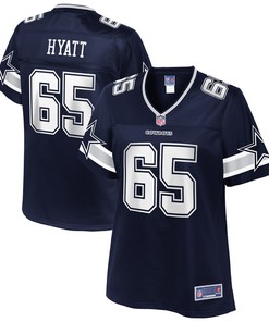 Mitch Hyatt Dallas Cowboys Nfl Pro Line Womens Team Player Jersey - Navy - Robokeg