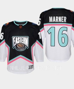 Mitch Marner 16 Toronto Maple Leafs 2023 All-Star Eastern Conference Black - Robokeg