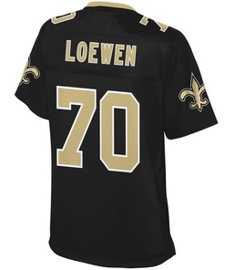 Mitchell Loewen New Orleans Saints Nfl Pro Line Womens Team Color Player Jersey - Black - Robokeg