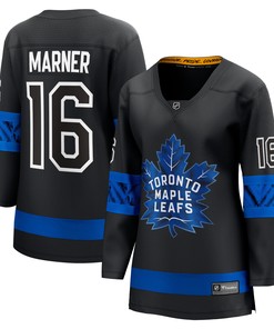 Mitchell Marner Toronto Maple Leafs Fanatics Branded Womens Alternate Premier Breakaway Reversible Player Jersey - Black Nhl - Robokeg