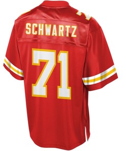 Mitchell Schwartz Kansas City Chiefs Nfl Pro Line Player Jersey - Red - Robokeg