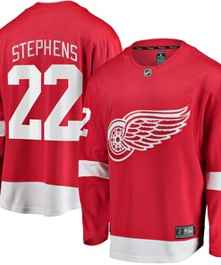 Mitchell Stephens Detroit Red Wings Fanatics Branded Home Breakaway Player Jersey - Red Nhl - Robokeg