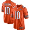 Mitchell Trubisky Chicago Bears Nike 100th Season Game Jersey - Orange - Robokeg