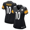 Mitchell Trubisky Pittsburgh Steelers Womens Game Jersey - Black Nfl - Robokeg