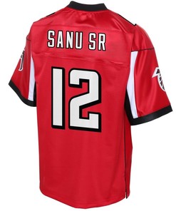 Mohamed Sanu Atlanta Falcons Nfl Pro Line Player Jersey - Red - Robokeg